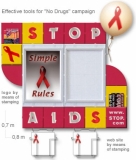   ''stop aids''    pr-